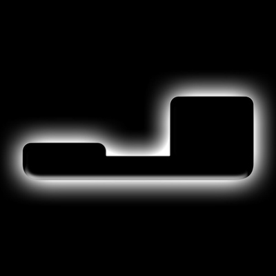 Oracle Lighting Universal Illuminated LED "J" Letter Badge (Matte Black) - 3141-J-001